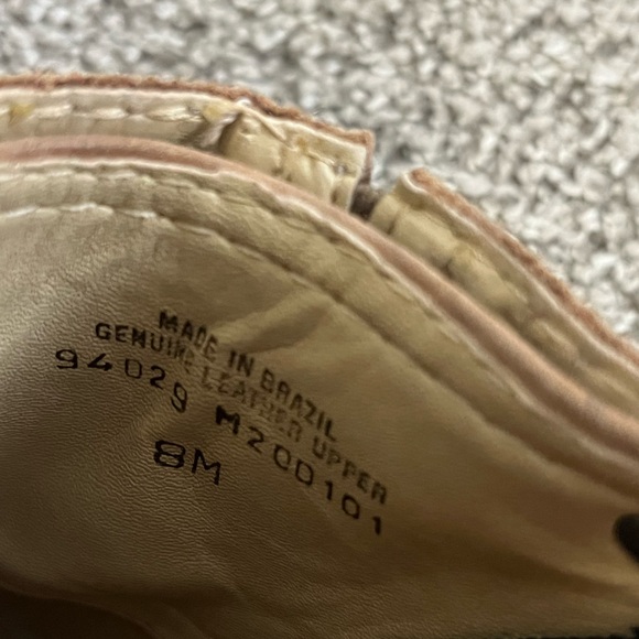 Ariat ATS Sport Mule Slingback Clogs Brown Tan Leather Shoes Womens 8 - Picture 8 of 9